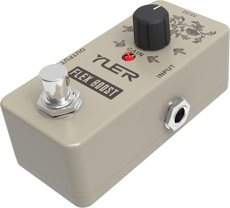 Kmise Flex Boost, Guitar Effects Pedal, Mini Single Type, True Bypass, DC 9V, for Electric Guitar and Bass - Image 2